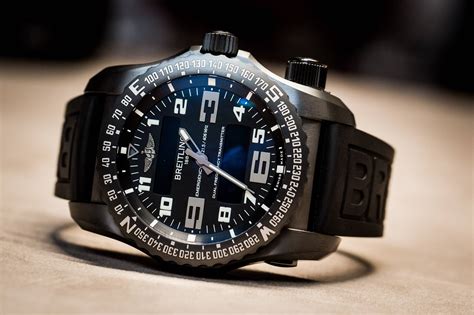 replica breitling professional emergency ii night mission|breitling distress alarm watch.